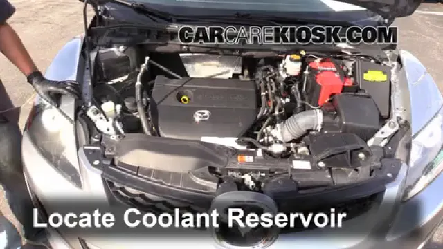 2011 Mazda CX-7 Sport 2.5L 4 Cyl. Coolant (Antifreeze) Flush Coolant
